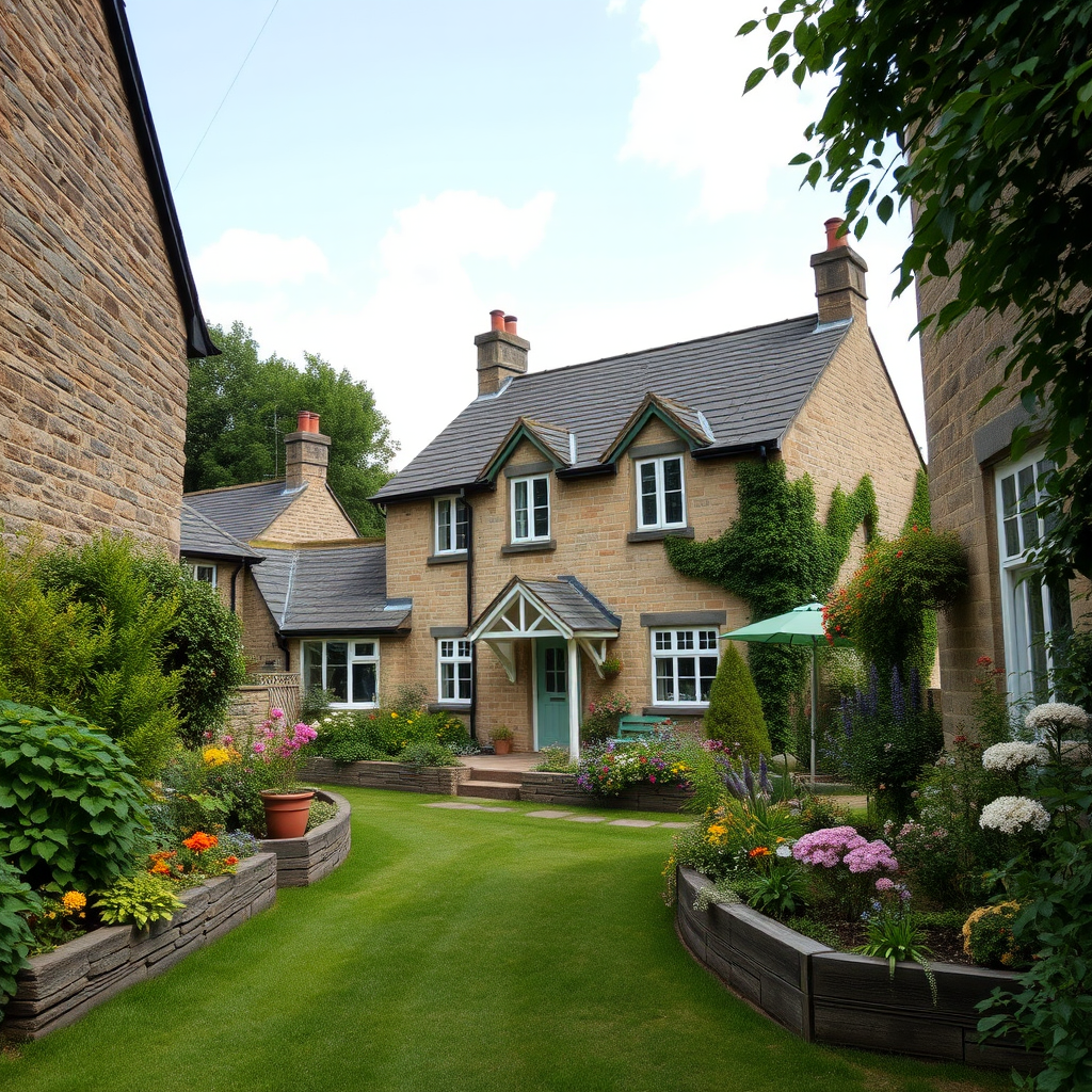 Stunning four-bed home with charming cottage garden on market